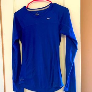 Royal blue Nike long-sleeve
